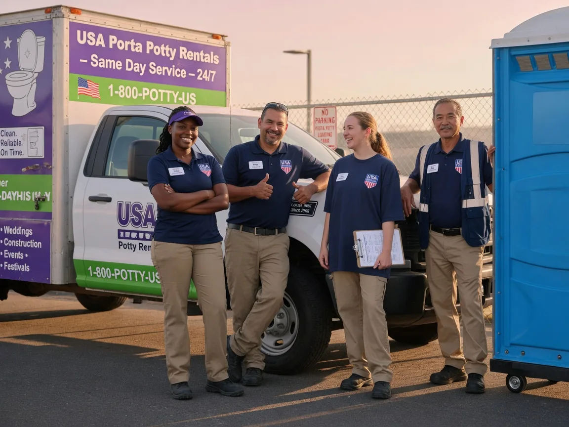 Porta Potty Rental company in Tiro, OH